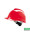 Helmet c red Msa Msa-kas-vg500-w
