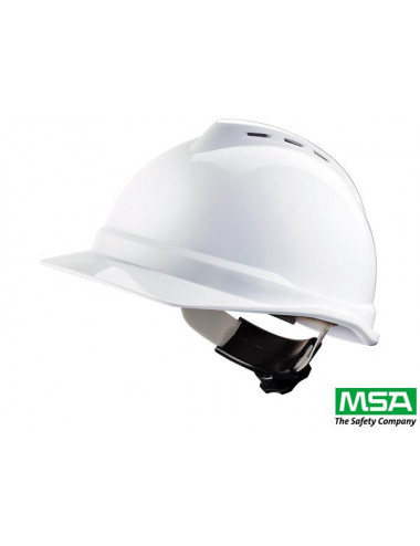 Hełm ochronny w biały Msa Msa-kas-vg500-w
