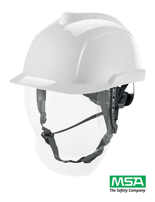 Protective helmet w white Msa Msa-kas-vg950