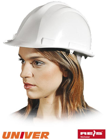Safety helmet univer-kas white Reis