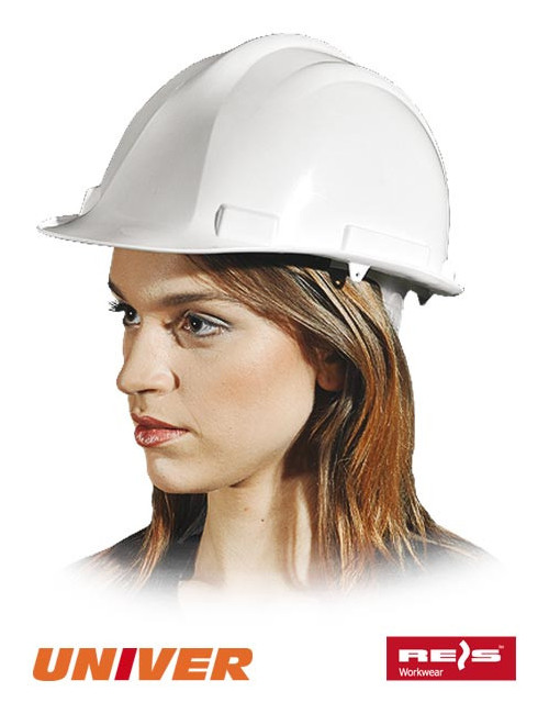 Safety helmet univer-kas white Reis