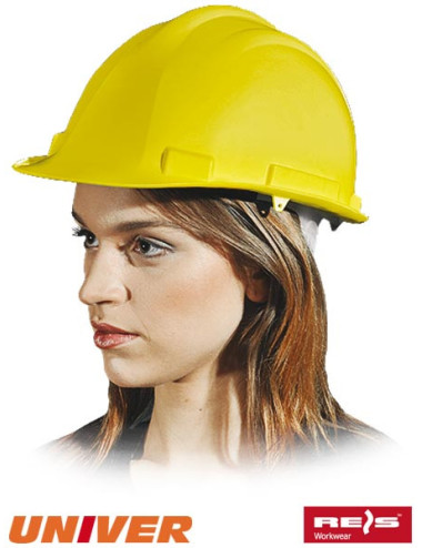 Safety helmet univer-kas y yellow Reis