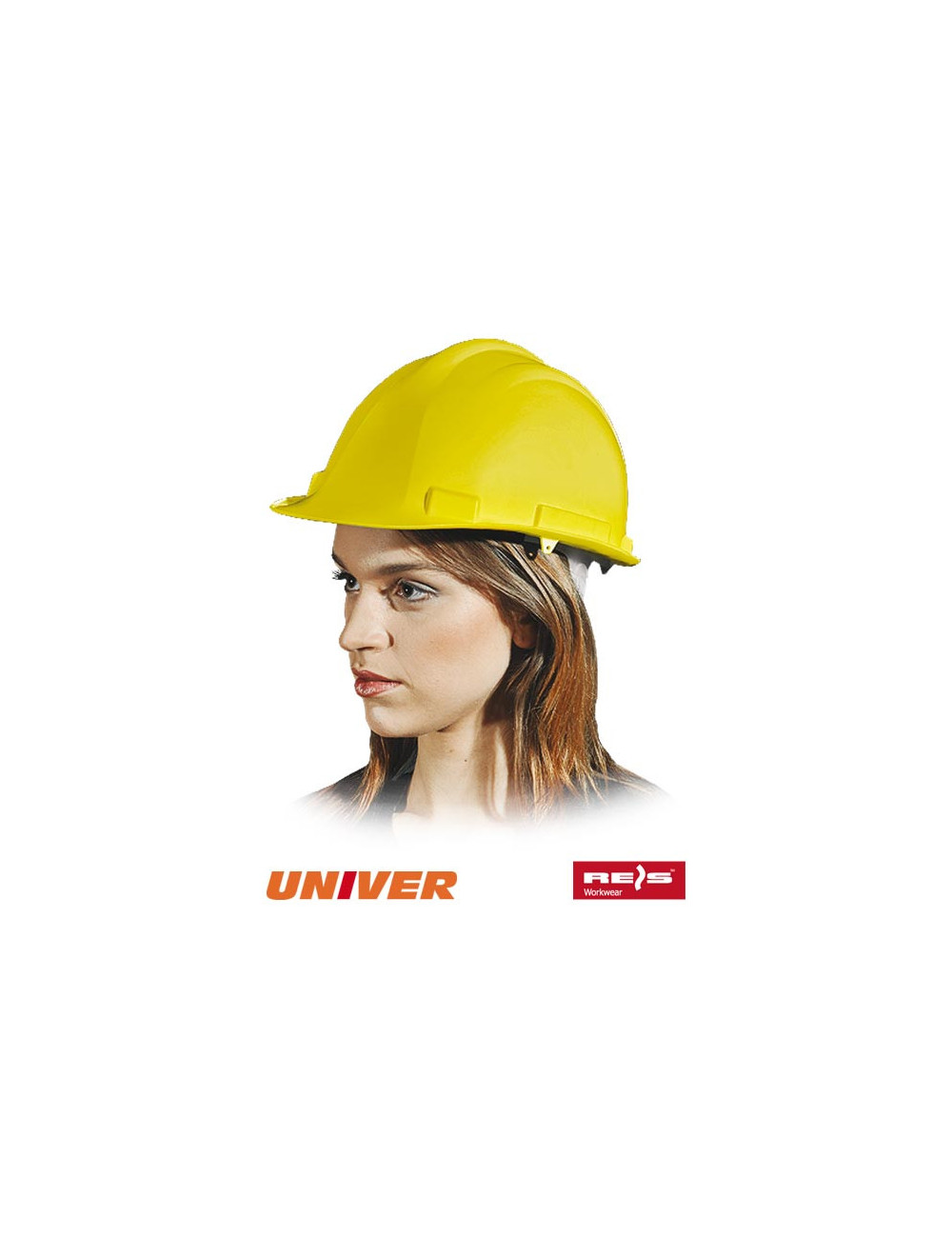 Safety helmet univer-kas y yellow Reis