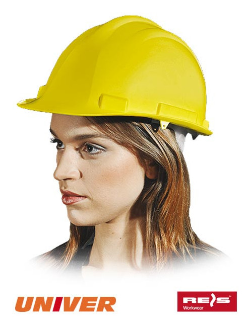 Safety helmet univer-kas y yellow Reis