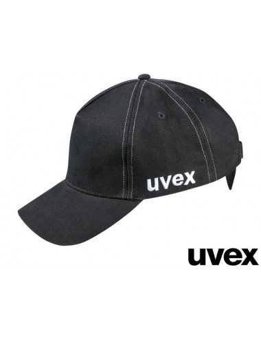 Industrieller leichter Helm uxucap b schwarz Uvex