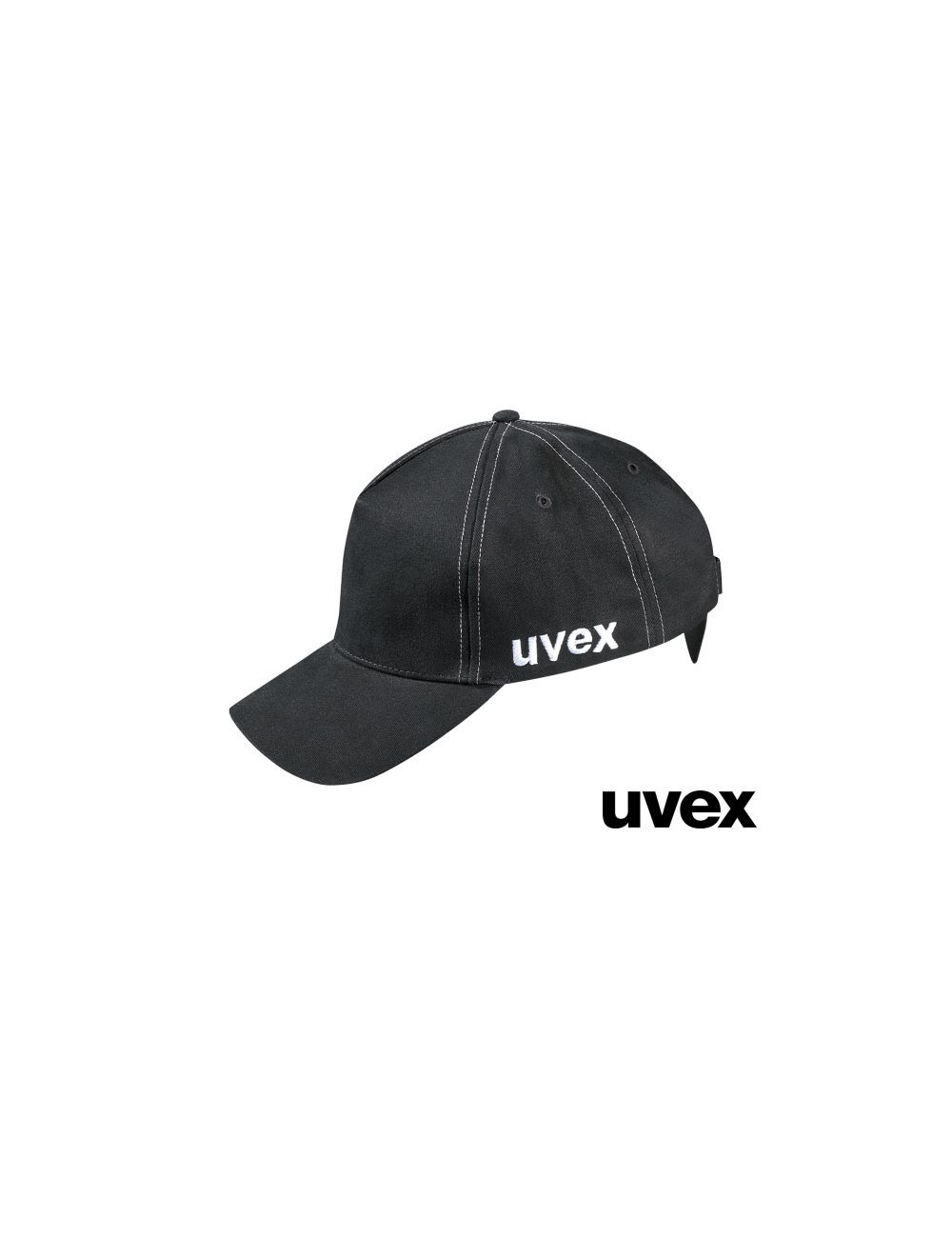 Industrieller leichter Helm uxucap b schwarz Uvex