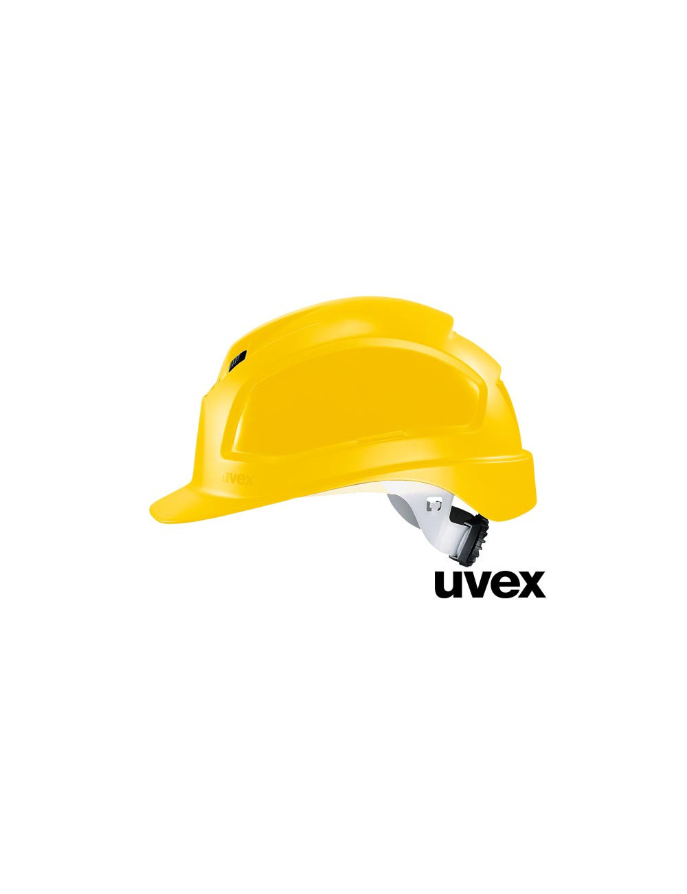 ux-kas-pheos und gelber Uvex-Schutzhelm