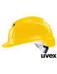 ux-kas-pheos und gelber Uvex-Schutzhelm