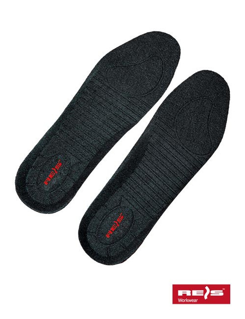 Shoe insoles br-insole b black Reis