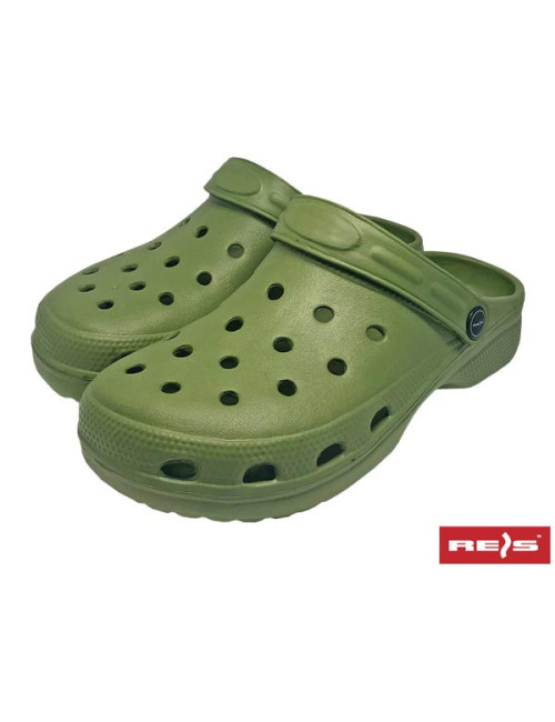 Bcdots olivfarbene Reis-Flip-Flops