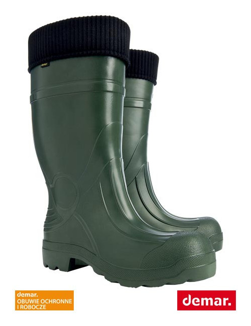 Bdpredator professional boots with green Demar