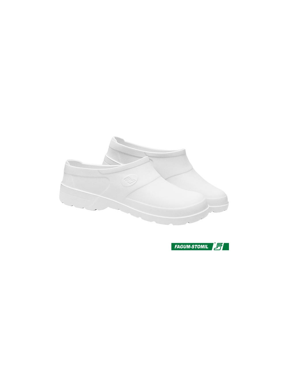 Bfamarom slippers in white Fagum-stomil