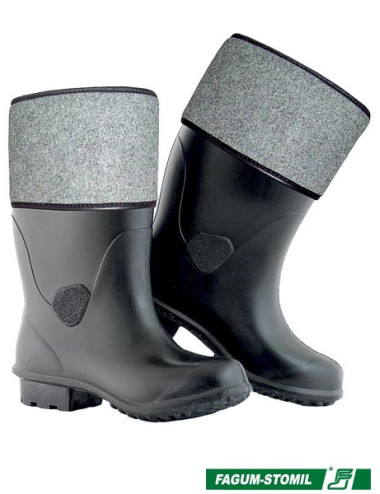 Occupational shoes bfboryna b black Fagum-stomil