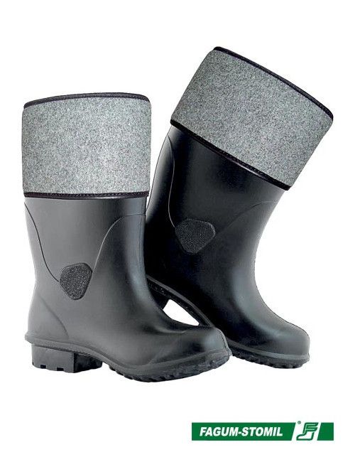 Occupational shoes bfboryna b black Fagum-stomil