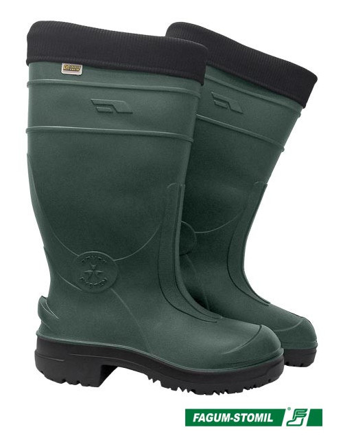 Occupational shoes bfmonster with green Fagum-stomil