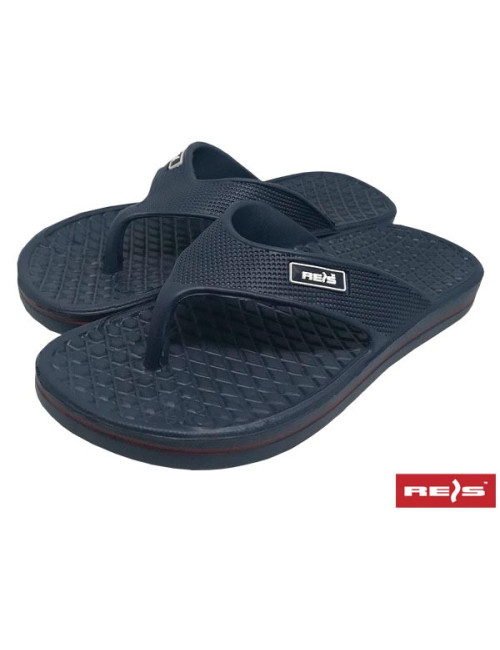 Bklflip gc Flip-Flops in Marineblau und Rot von Reis