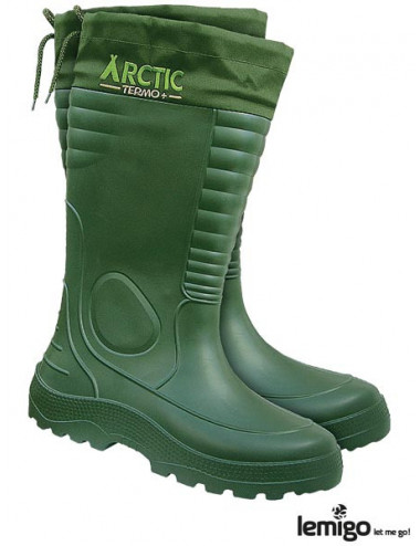 Eva Blarctic-Schuhe mit grünem Lemigo