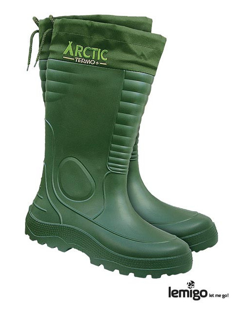Eva Blarctic-Schuhe mit grünem Lemigo