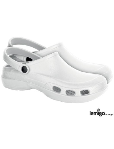 Bldoctor slippers in white Lemigo
