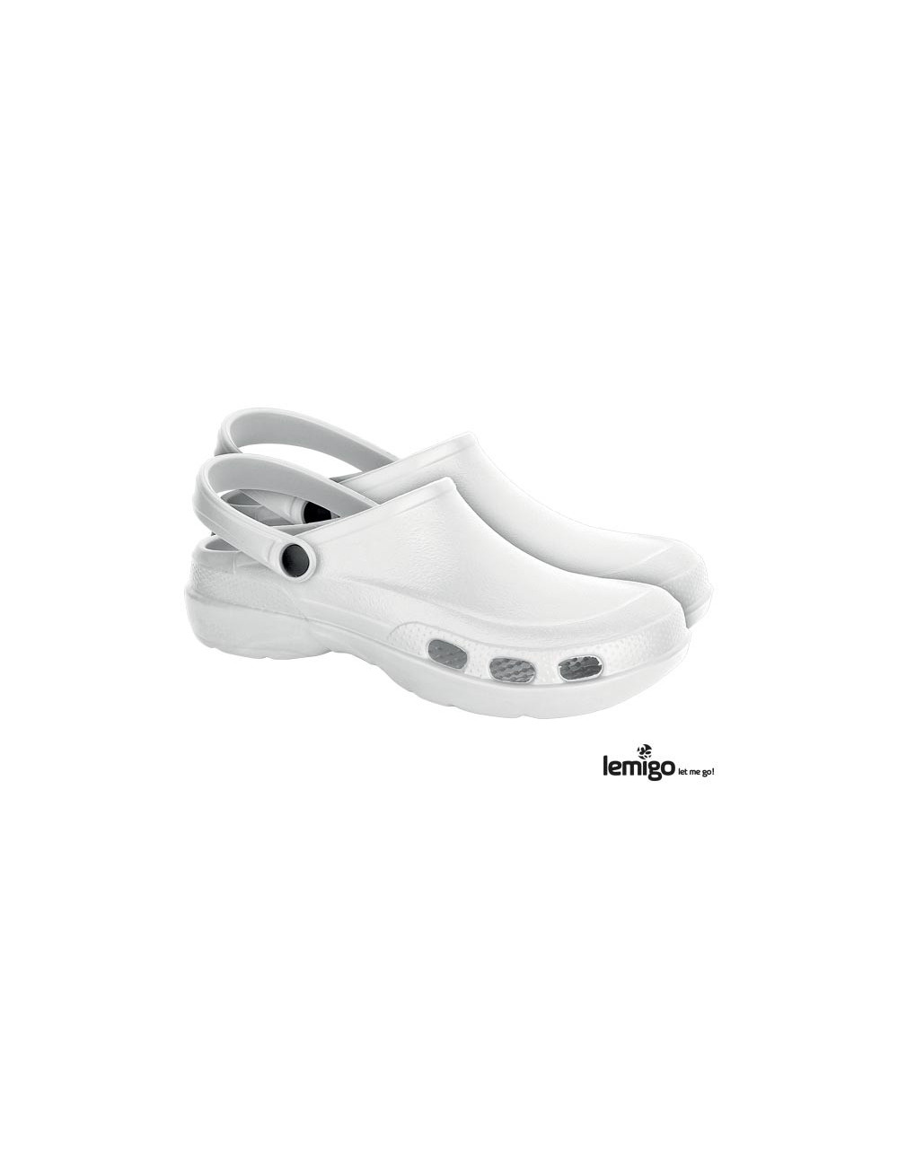 Bldoctor slippers in white Lemigo