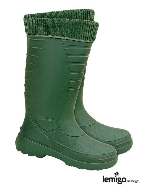 Blgrenlander professional boots with green Lemigo