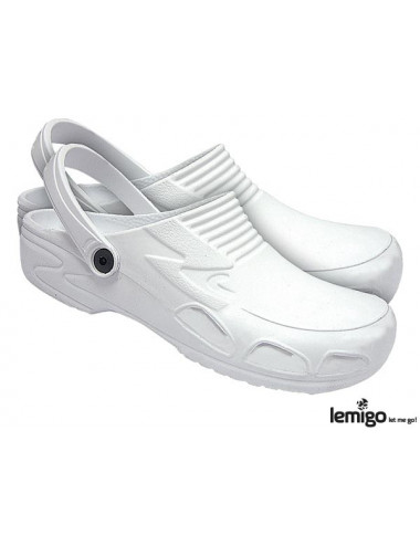Blhero slippers in white Lemigo