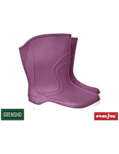 PVC-Schuhe btdkrainbow lila lila Reis