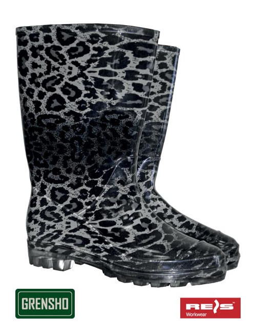 Pvc shoes btdwild bs black-grey Reis