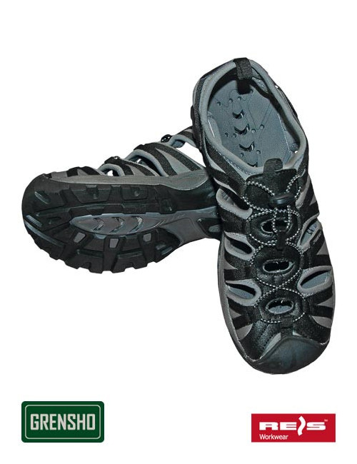 Herren Bkswalk B Sandalen schwarz Reis