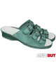 2Occupational shoes bmbioform with green Medibut