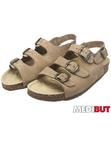Occupational shoes bmklakor4pas beige Medibut