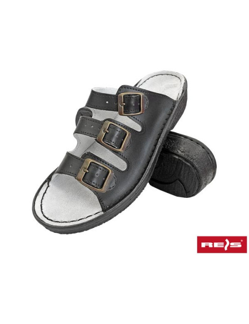 Bmrkla3pasd b schwarze orthopädische Schuhe Reis