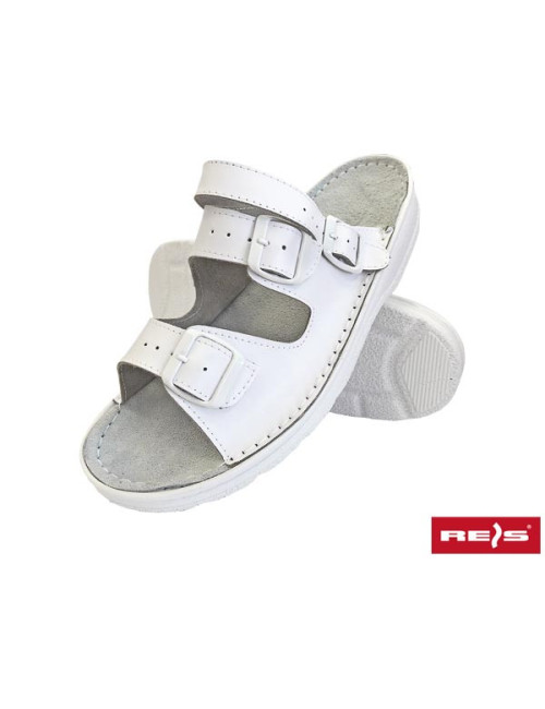 Buty ortopedyczne bmrkla3pasm w biały Reis