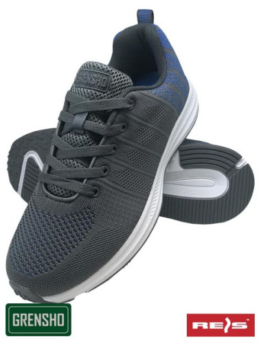 Bspixel sn Sportschuhe grau und blau Reis