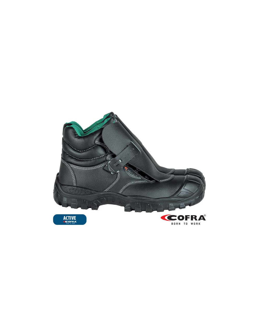 Safety shoes brc-marte bz black-green Cofra