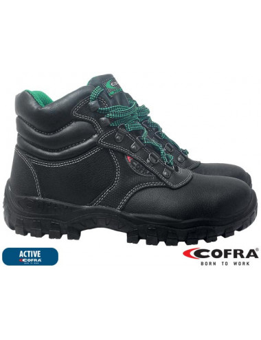 Safety shoes brc-mercurio bz black-green Cofra