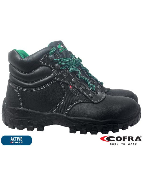 Safety shoes brc-mercurio bz black-green Cofra