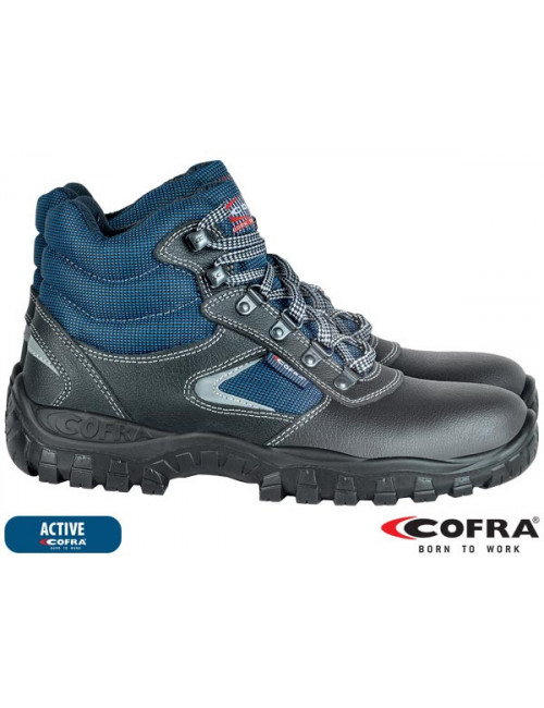 Safety shoes brc-soho bn black-blue Cofra