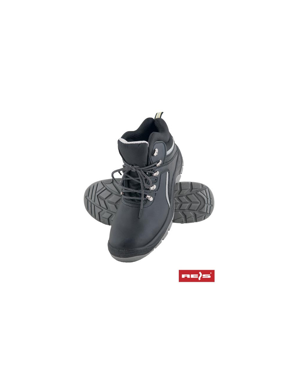 Safety boots bs black-grey Reis Brcpolreis