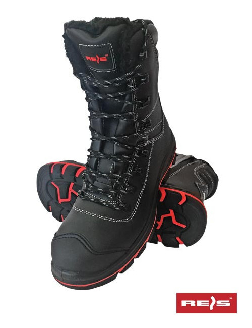 Safety shoes brdiablo bc black-red Reis