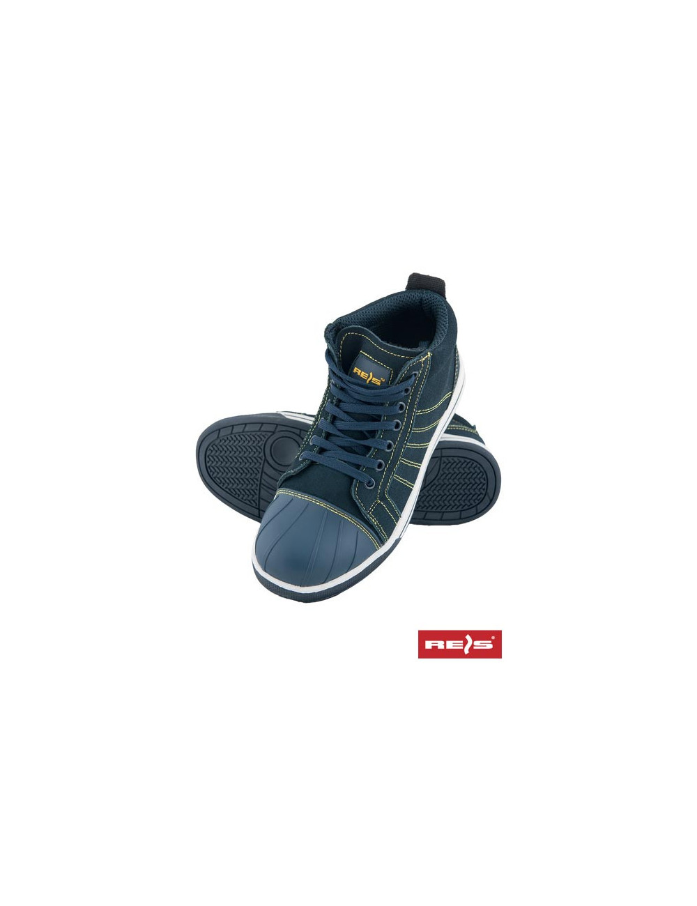 Safety shoes brfence gy navy and yellow Reis