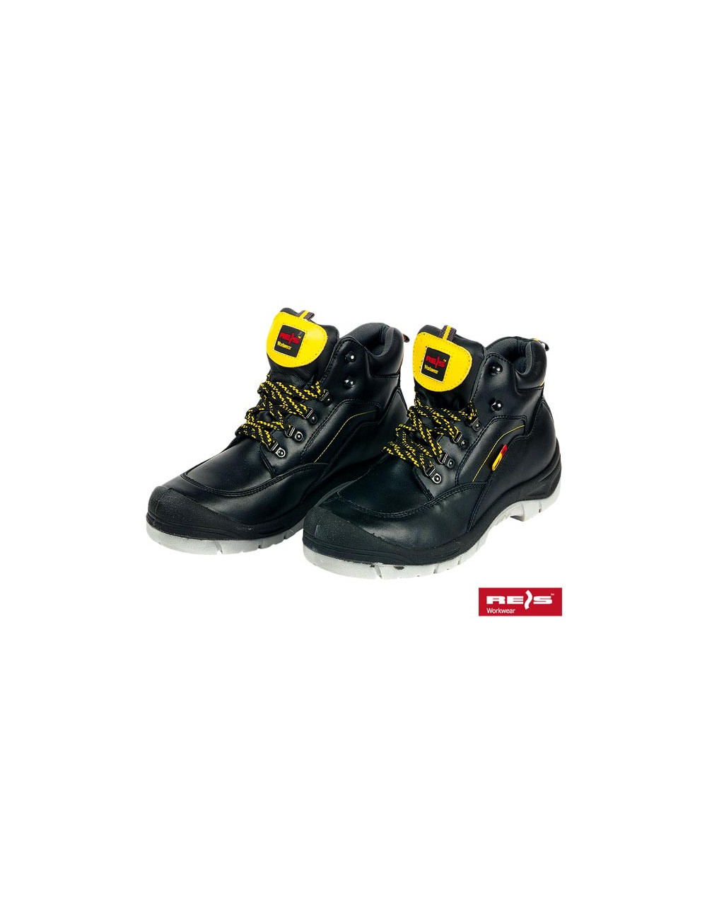 Safety shoes brqan by black-yellow Reis