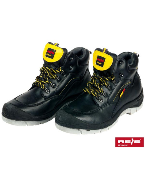 Safety shoes brqan by black-yellow Reis