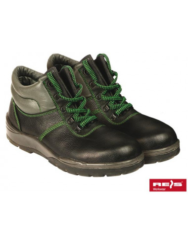 Safety shoes bsz black-grey-green Reis Brtopreis