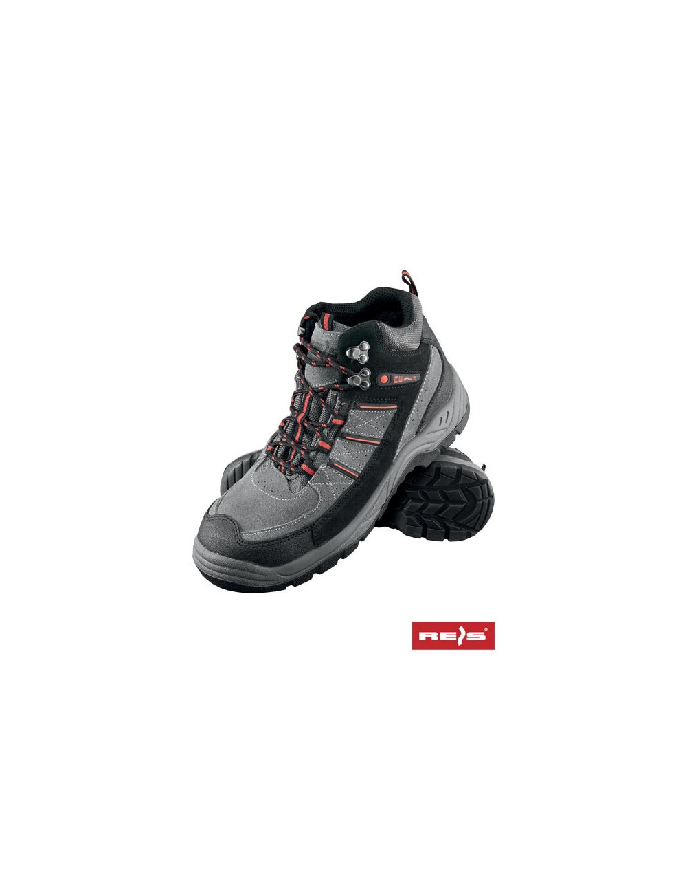 Safety boots brvibrant-t bsc black-grey-red Reis