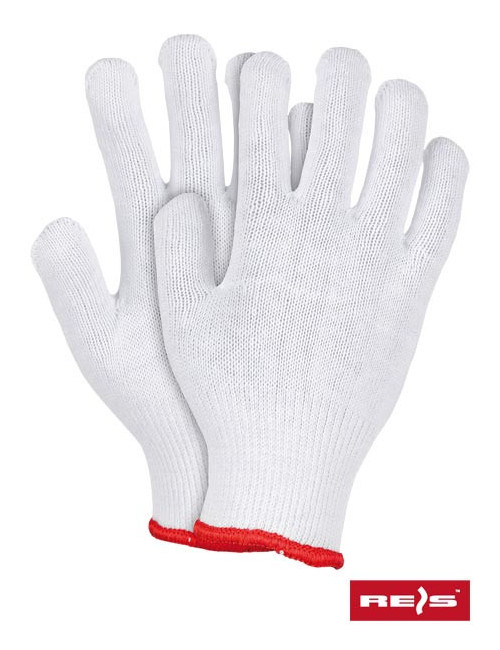 Protective gloves rdz w white Reis