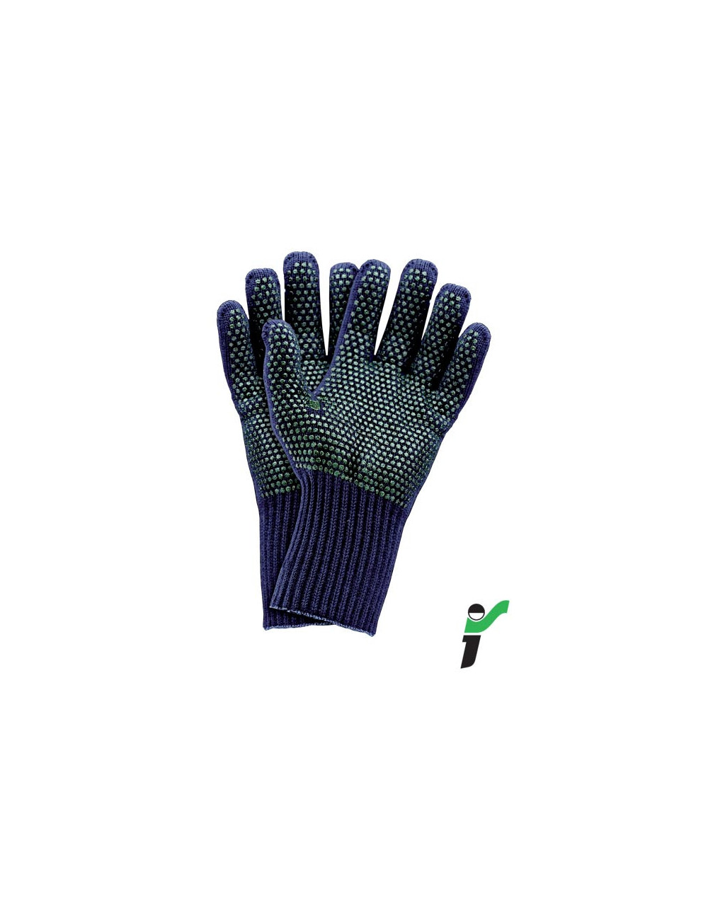 Gloves rj-akwev gz navy-green JS