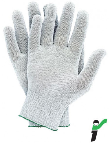 Protective gloves rj-antista in white JS