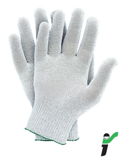 Protective gloves rj-antista in white JS