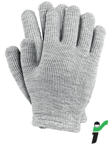 Protective gloves rj-terry s grey/steel JS